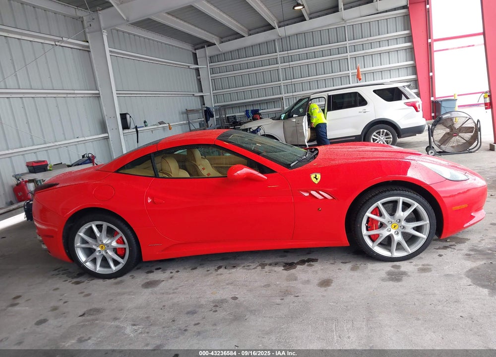 2010 FERRARI CALIFORNIA VIN: ZFF65LJA8A0175717