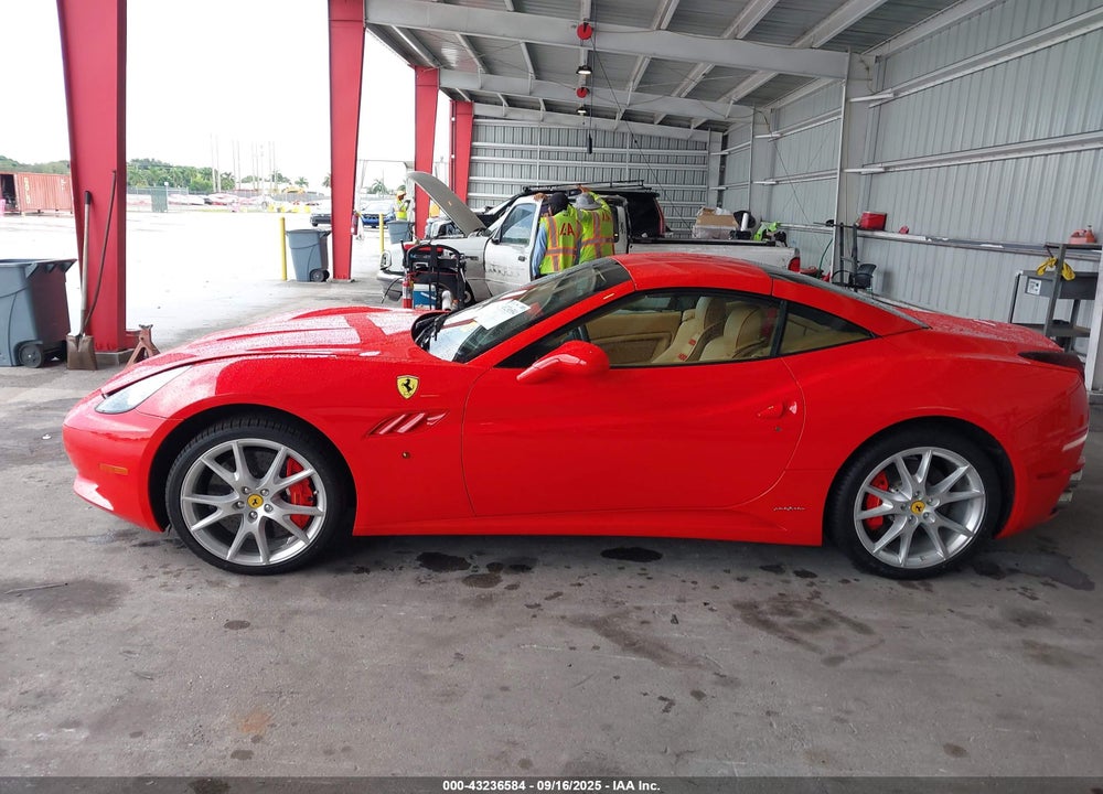 2010 FERRARI CALIFORNIA VIN: ZFF65LJA8A0175717