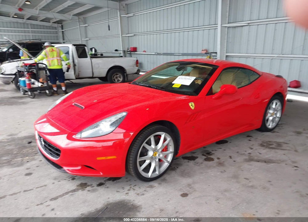 2010 FERRARI CALIFORNIA VIN: ZFF65LJA8A0175717