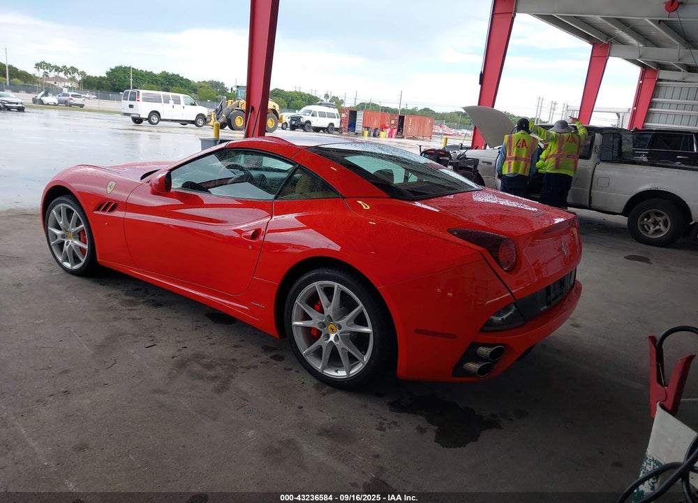2010 FERRARI CALIFORNIA VIN: ZFF65LJA8A0175717
