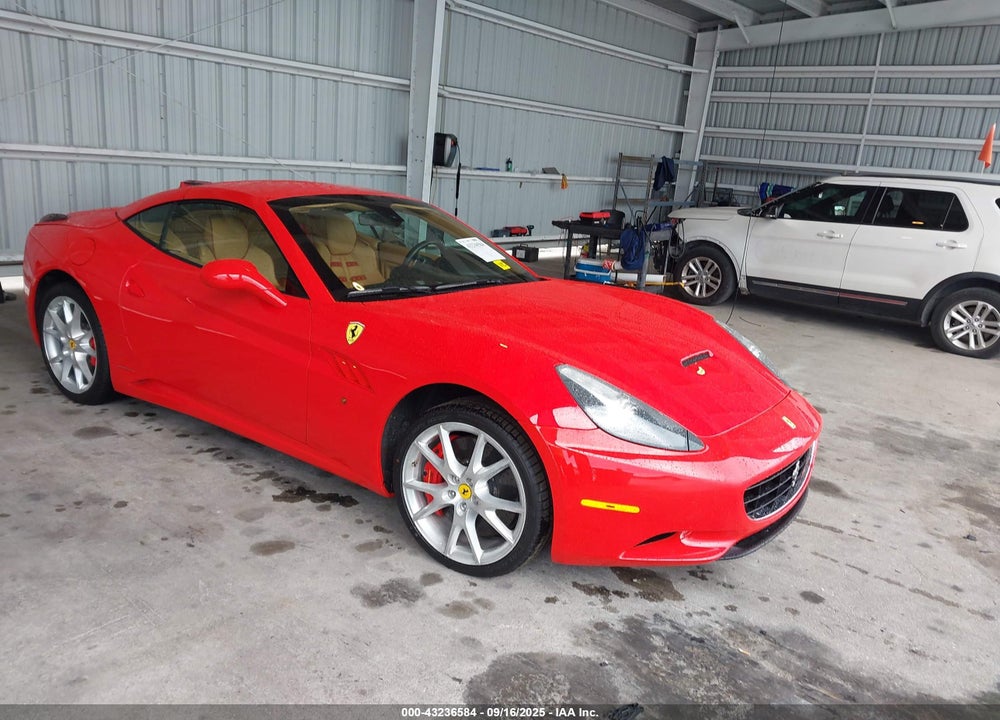 2010 FERRARI CALIFORNIA VIN: ZFF65LJA8A0175717