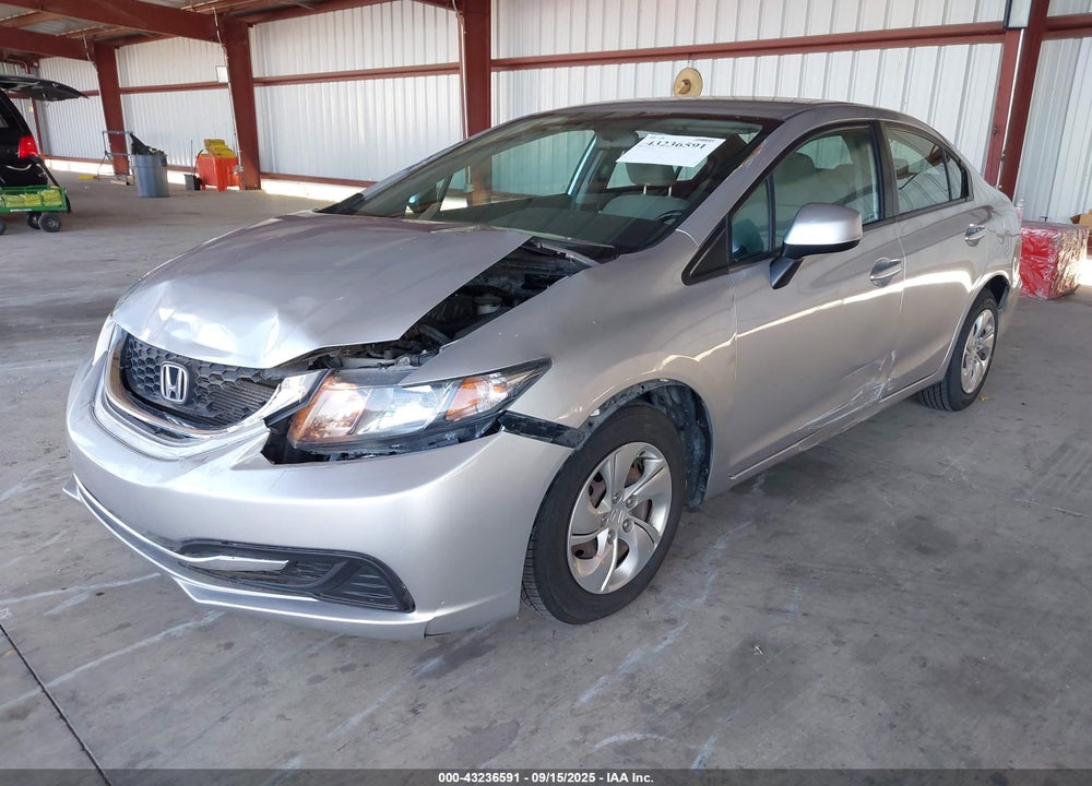 2013 HONDA CIVIC VIN: 19XFB2F59DE264365