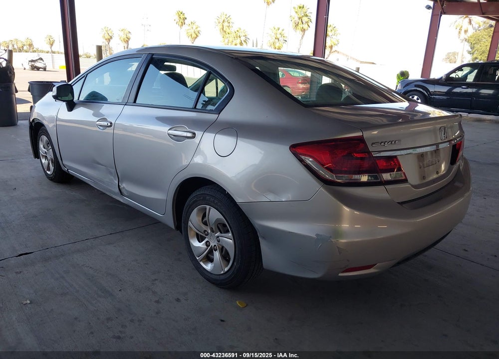 2013 HONDA CIVIC VIN: 19XFB2F59DE264365