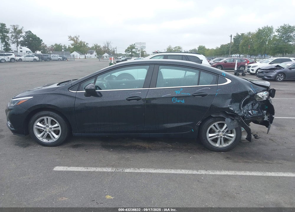 2018 CHEVROLET CRUZE LT AUTO VIN: 1G1BE5SM9J7119528