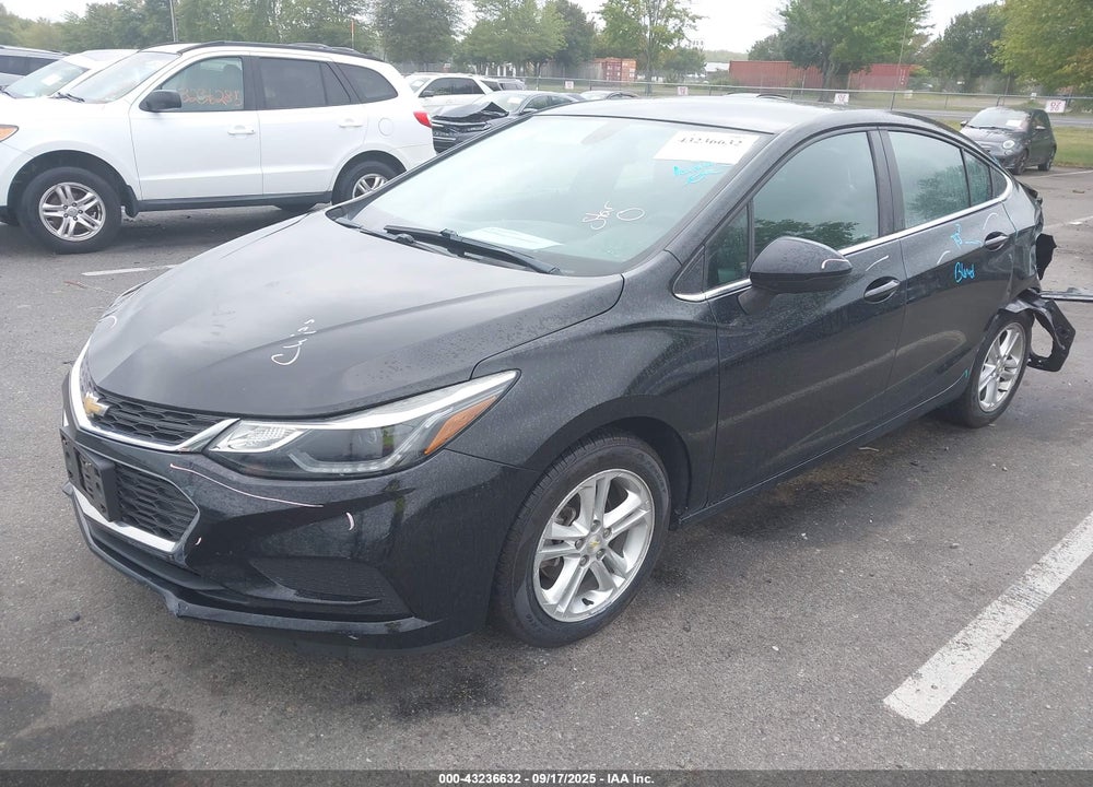 2018 CHEVROLET CRUZE LT AUTO VIN: 1G1BE5SM9J7119528