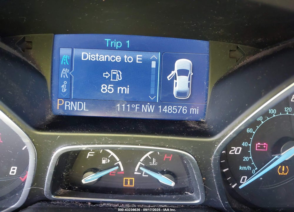 2013 FORD FOCUS VIN: 1FADP3K23DL273294