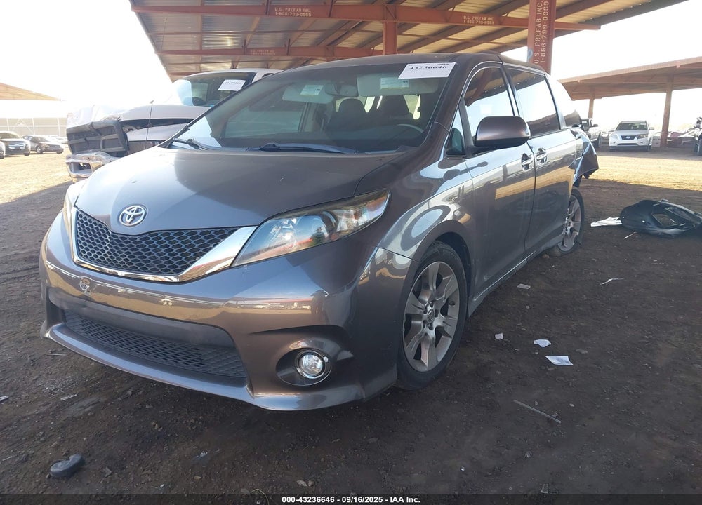 2013 TOYOTA SIENNA VIN: 5TDXK3DC2DS279954