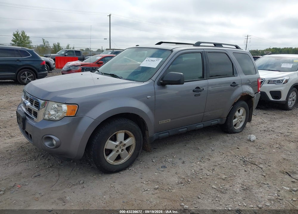 2008 FORD ESCAPE VIN: 1FMCU93108KB07913
