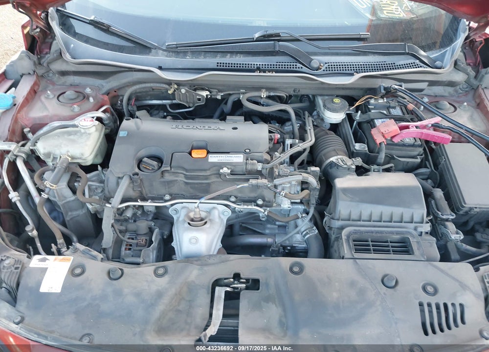 2019 HONDA CIVIC LX VIN: 19XFC2F66KE205020