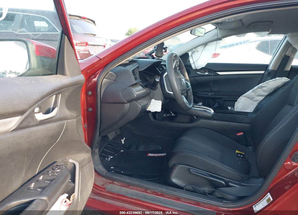 2019 HONDA CIVIC LX VIN: 19XFC2F66KE205020