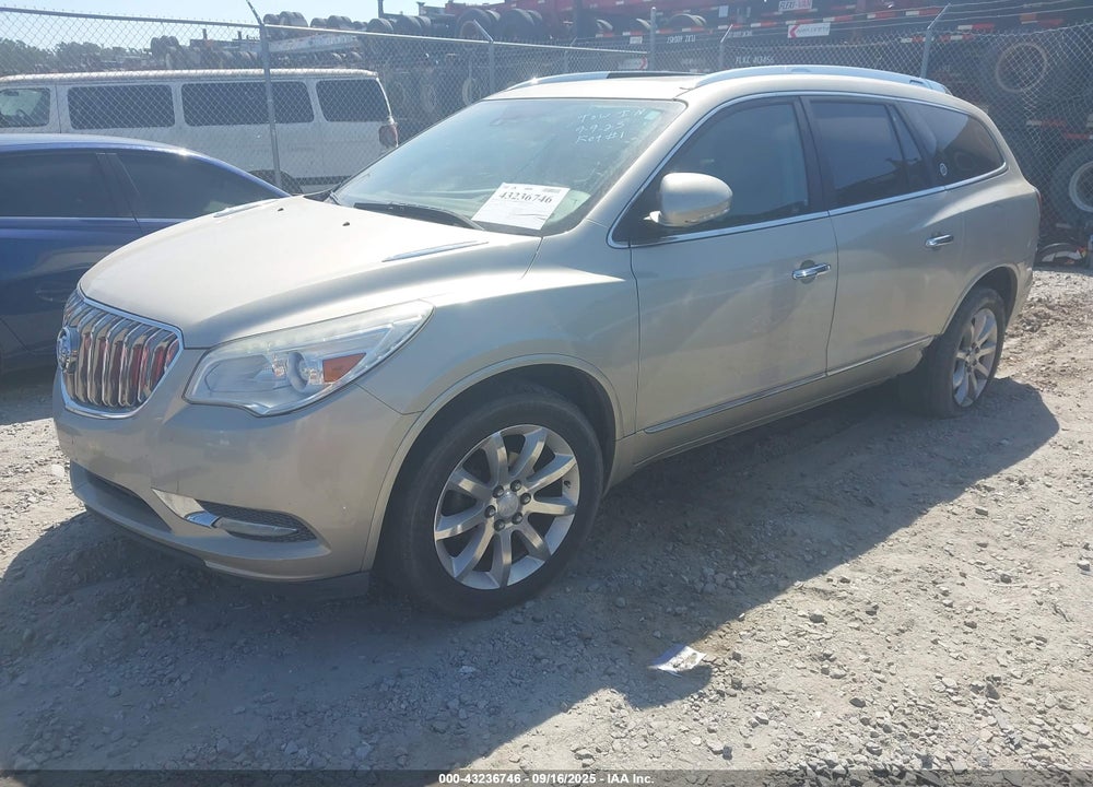 2014 BUICK ENCLAVE PREMIUM VIN: 5GAKRCKDXEJ102621