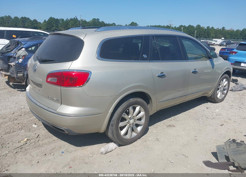 2014 BUICK ENCLAVE PREMIUM VIN: 5GAKRCKDXEJ102621