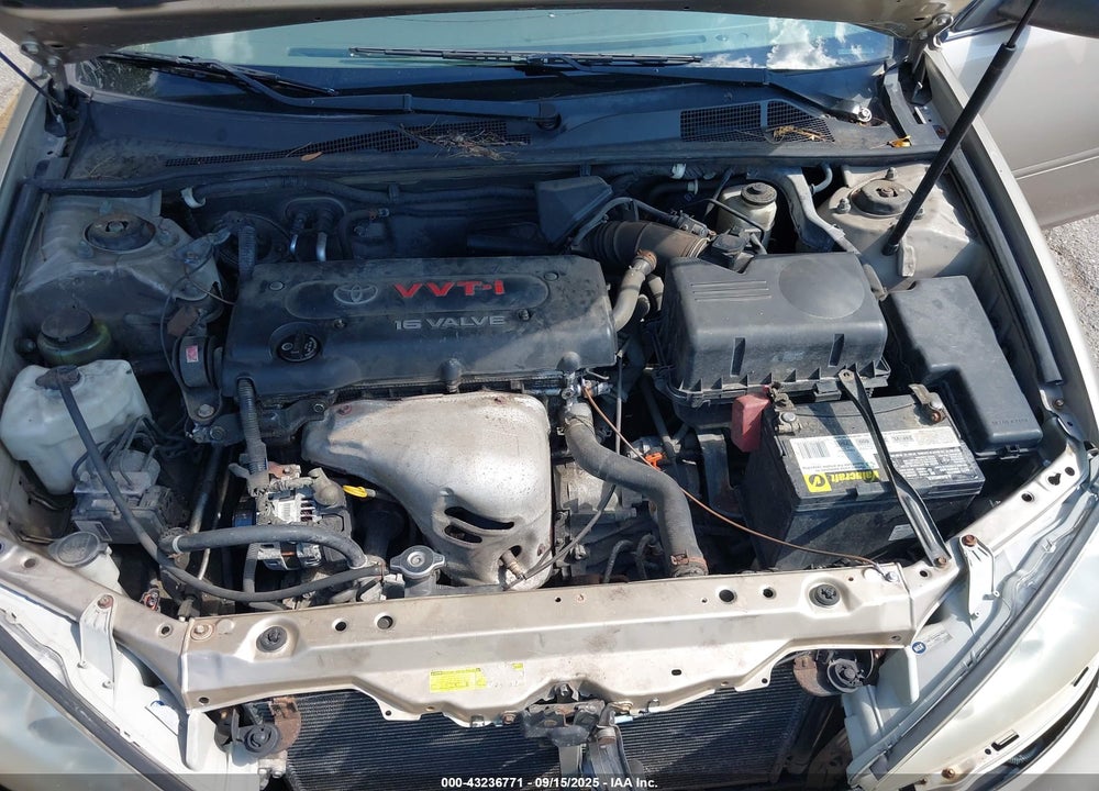 2005 TOYOTA CAMRY LE VIN: 4T1BE30K95U630284
