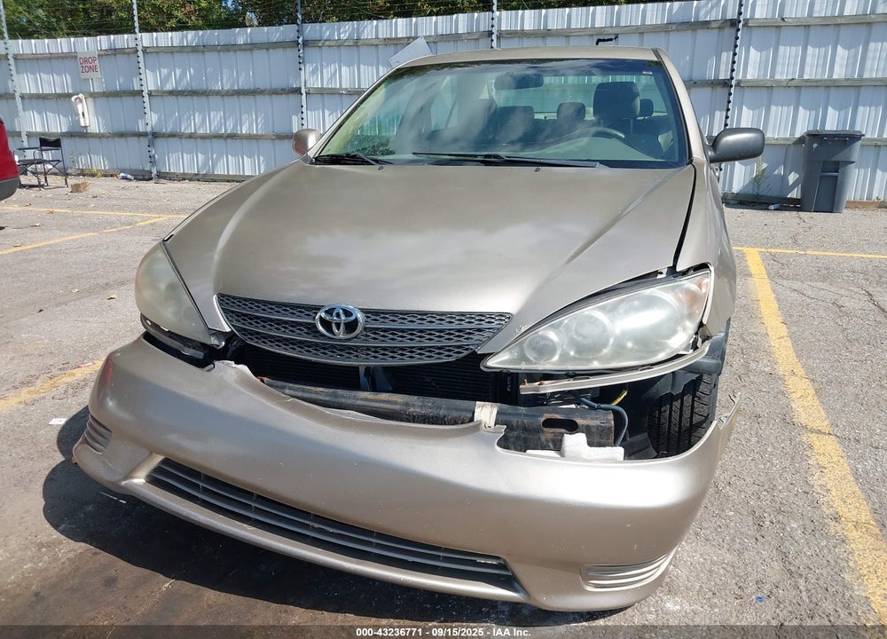 2005 TOYOTA CAMRY LE VIN: 4T1BE30K95U630284