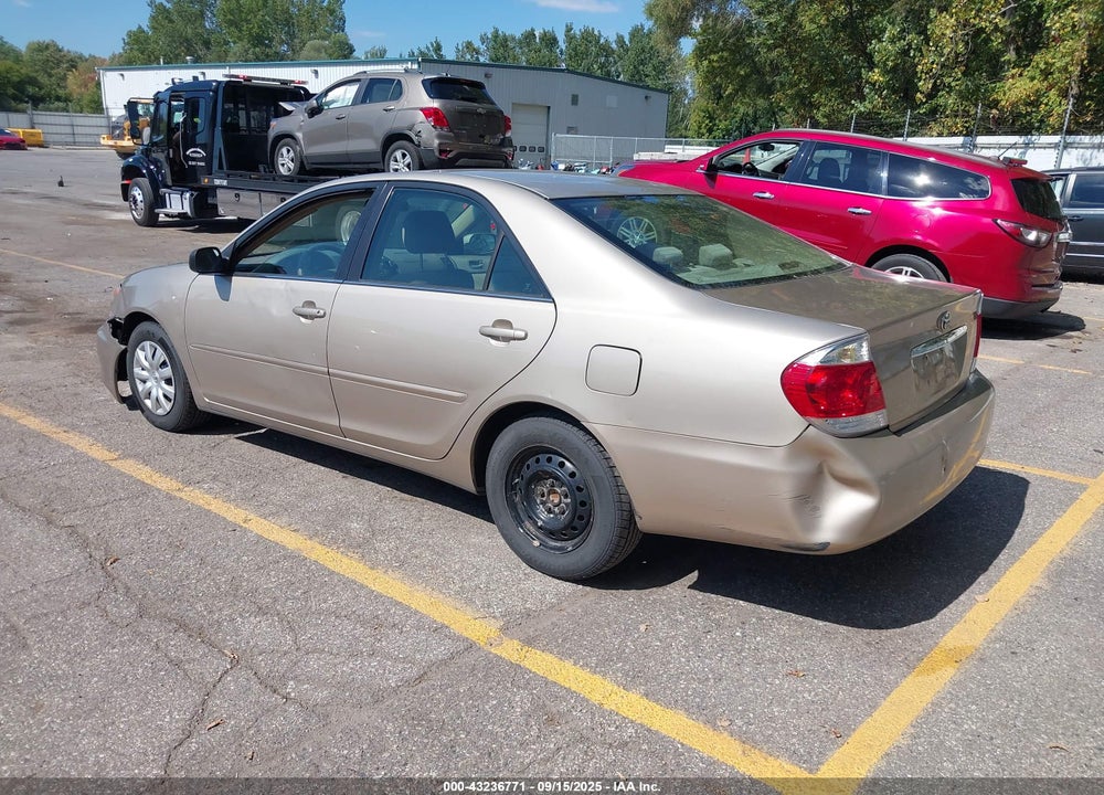 2005 TOYOTA CAMRY LE VIN: 4T1BE30K95U630284