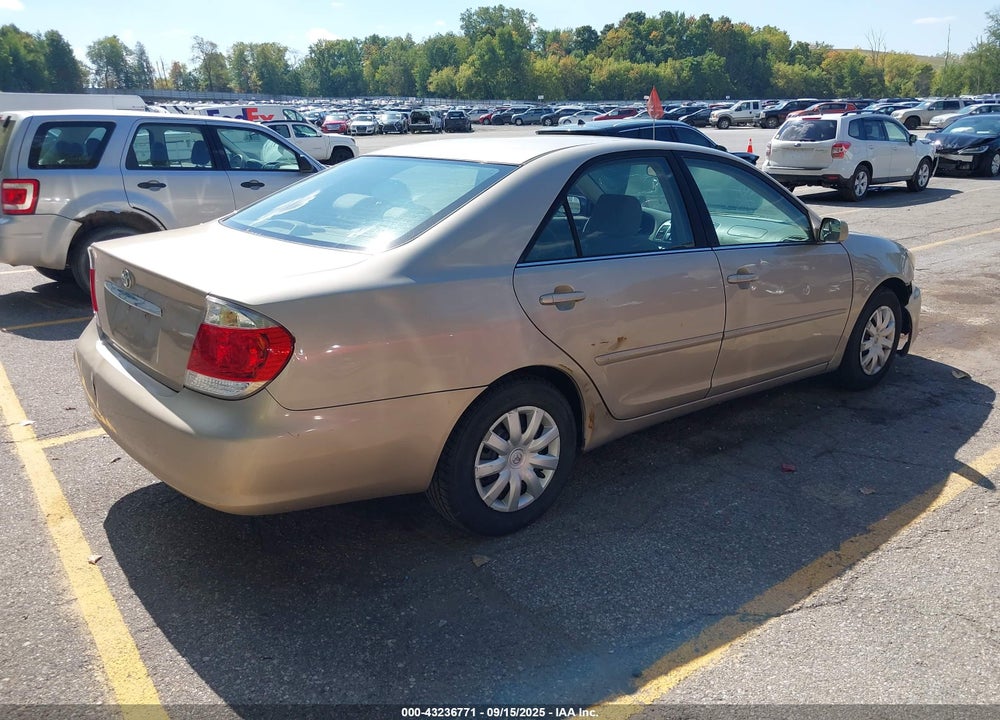 2005 TOYOTA CAMRY LE VIN: 4T1BE30K95U630284
