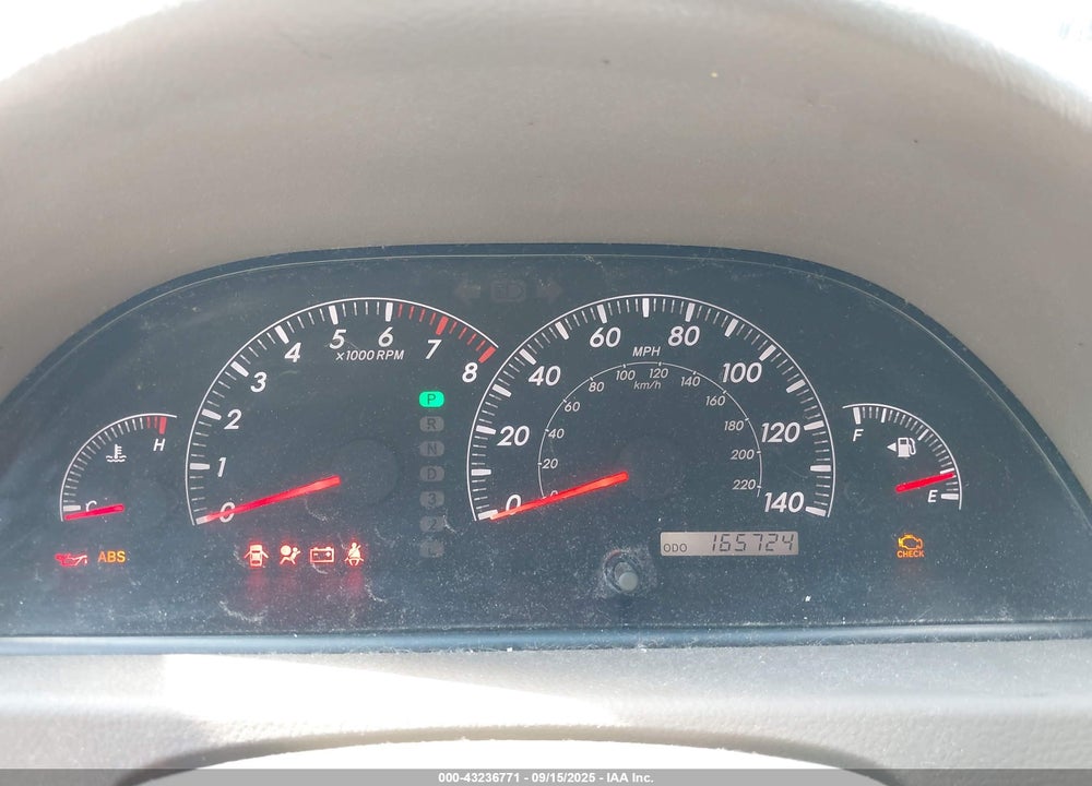 2005 TOYOTA CAMRY LE VIN: 4T1BE30K95U630284