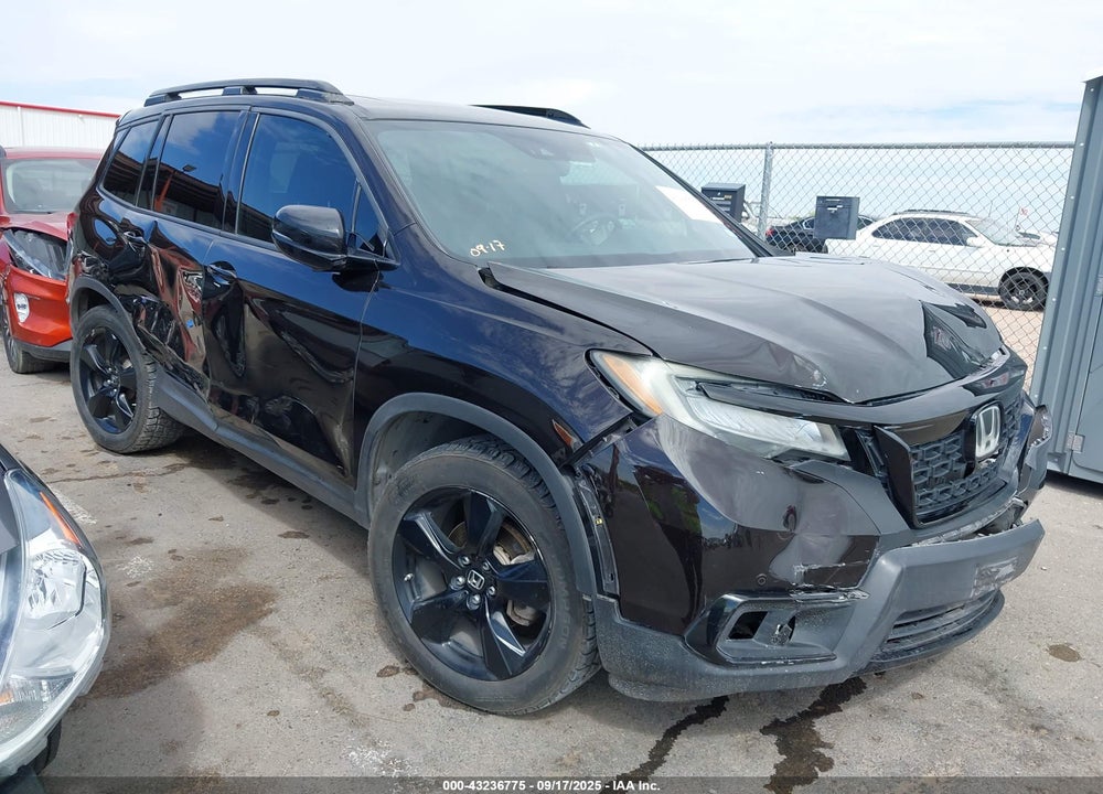 2020 HONDA PASSPORT AWD ELITE VIN: 5FNYF8H00LB003152