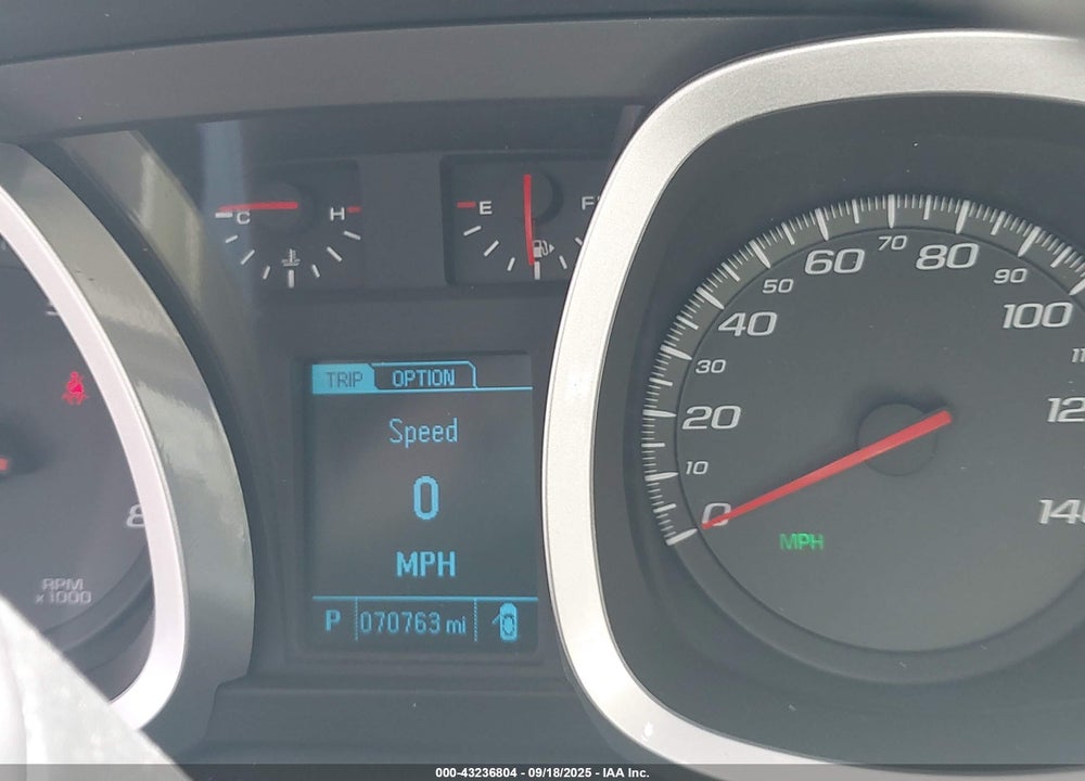 2013 CHEVROLET EQUINOX 1LT VIN: 2GNALDEK0D6372732