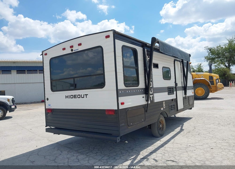 2022 KEYSTONE RV HIDEOUT VIN: 4YDTH1G19NW242250