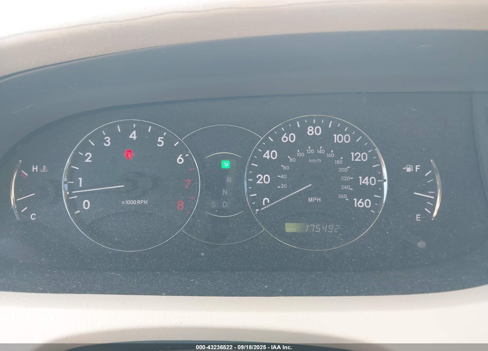 2005 TOYOTA AVALON XLS VIN: 4T1BK36B25U039018