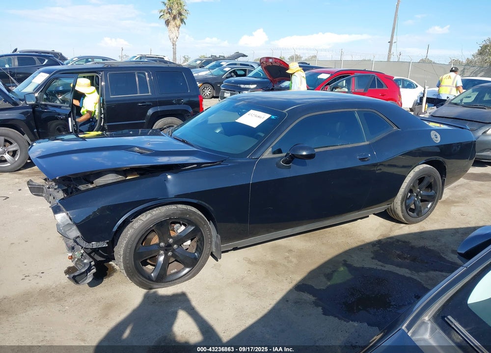 2014 DODGE CHALLENGER VIN: 2C3CDYAG7EH293883
