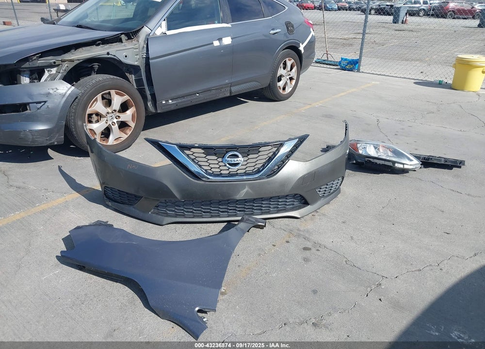 2016 NISSAN SENTRA SV VIN: 3N1AB7APXGL651218