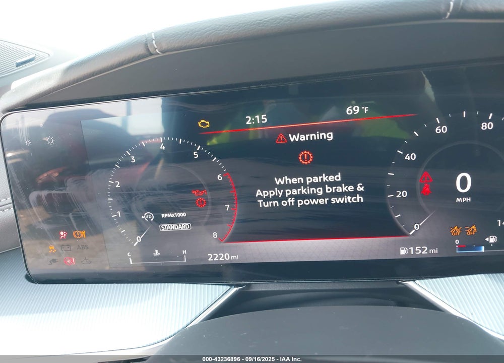 2025 NISSAN MURANO VIN: 5N1AZ3DT9SC124989