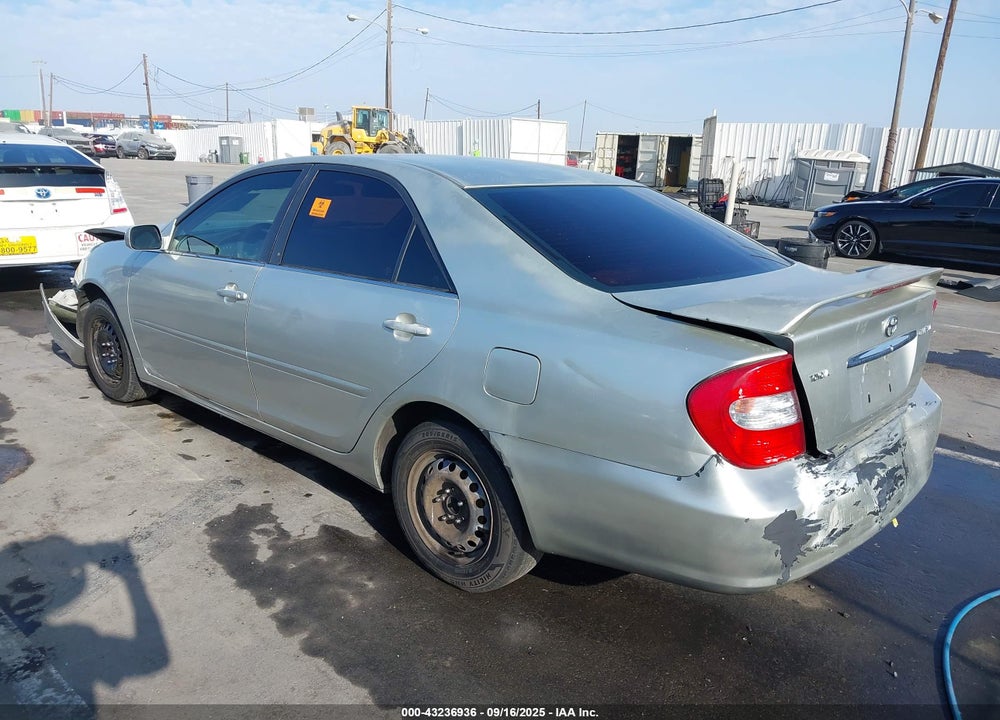 2003 TOYOTA CAMRY LE VIN: JTDBE32K930239982