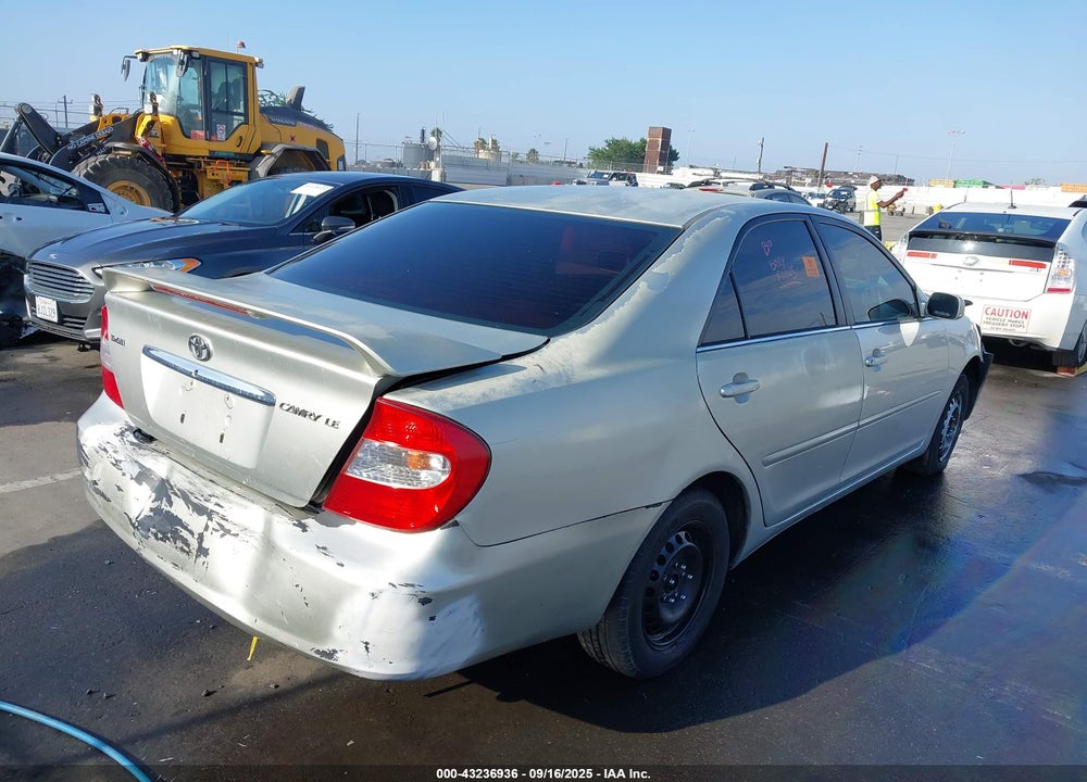 2003 TOYOTA CAMRY LE VIN: JTDBE32K930239982
