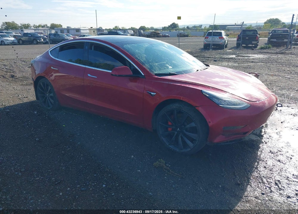 2020 TESLA MODEL 3 PERFORMANCE DUAL MOTOR ALL-WHEEL DRIVE VIN: 5YJ3E1EC0LF641078