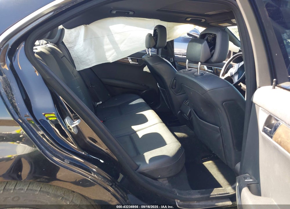 2009 MERCEDES-BENZ C CLASS VIN: WDDGF56X19F210296