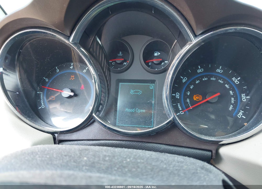2013 CHEVROLET CRUZE VIN: 1G1PE5SB5D7292701