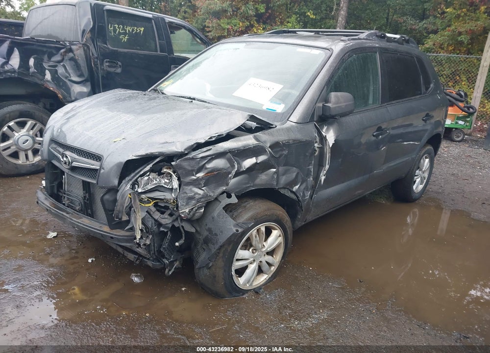 2009 HYUNDAI TUCSON VIN: KM8JM12B19U935543