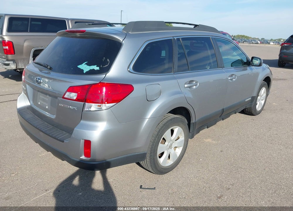 2011 SUBARU OUTBACK VIN: 4S4BRCCC4B3400016