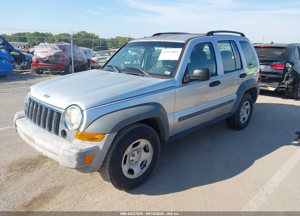 2006 JEEP LIBERTY SPORT VIN: 1J4GK48K56W123623