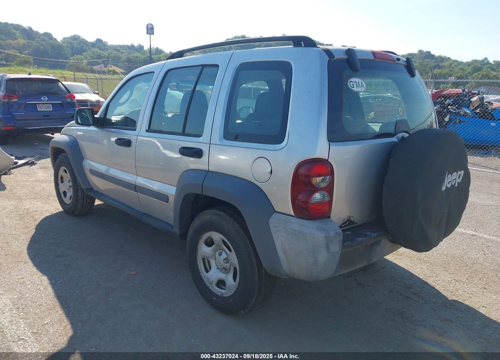 2006 JEEP LIBERTY SPORT VIN: 1J4GK48K56W123623
