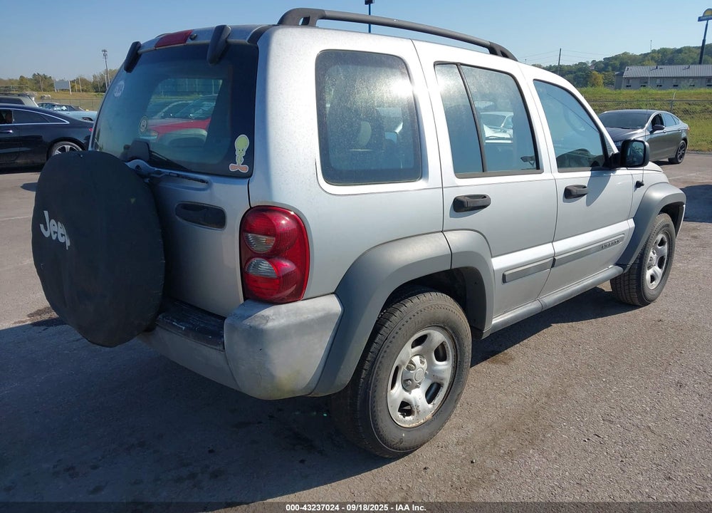 2006 JEEP LIBERTY SPORT VIN: 1J4GK48K56W123623