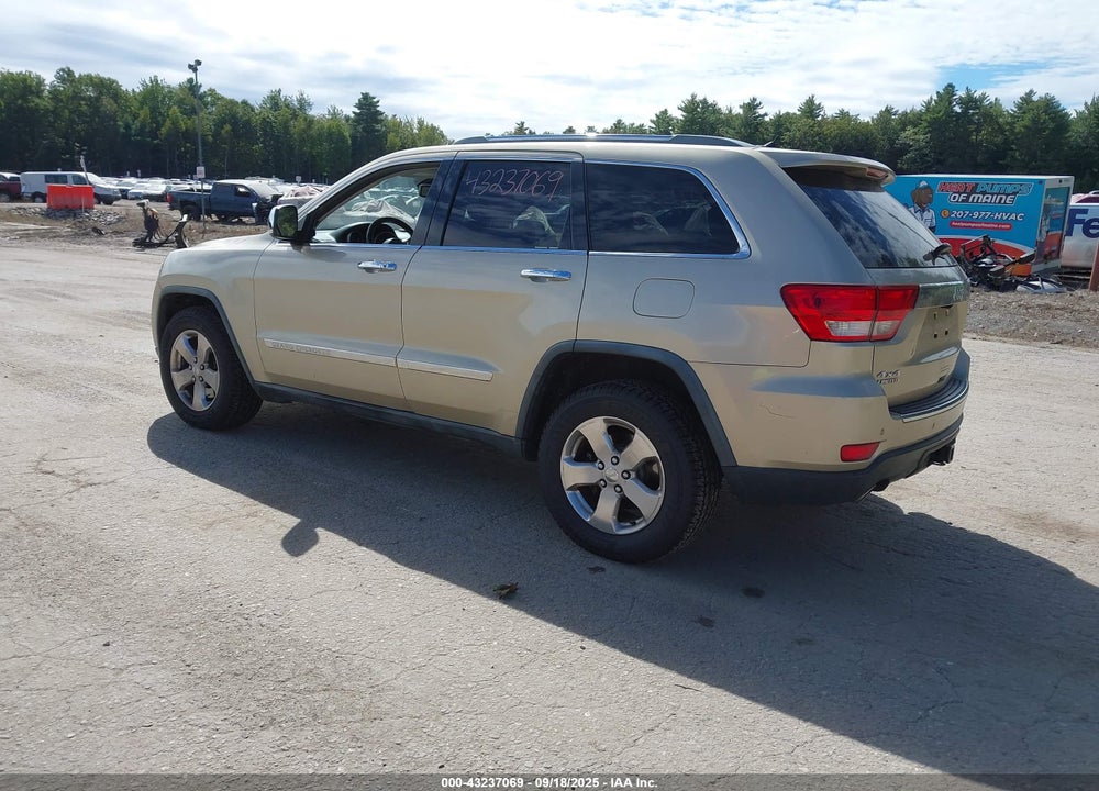 2011 JEEP GRAND CHEROKEE LIMITED VIN: 1J4RR5GT1BC606803