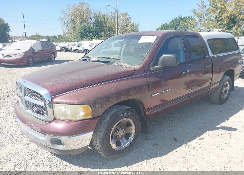 2002 DODGE RAM 1500 ST VIN: 3D7HA18Z72G115028