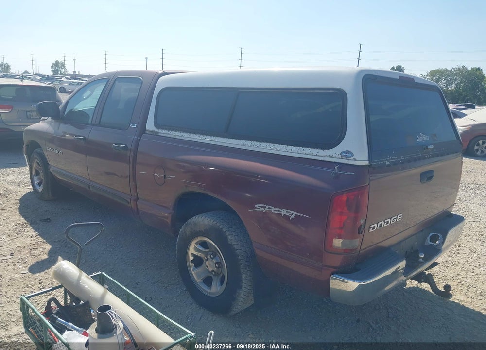 2002 DODGE RAM 1500 ST VIN: 3D7HA18Z72G115028