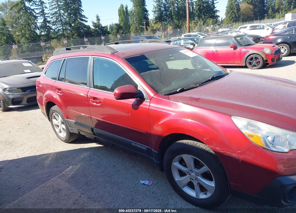 2013 SUBARU OUTBACK VIN: 4S4BRCKC0D3215580