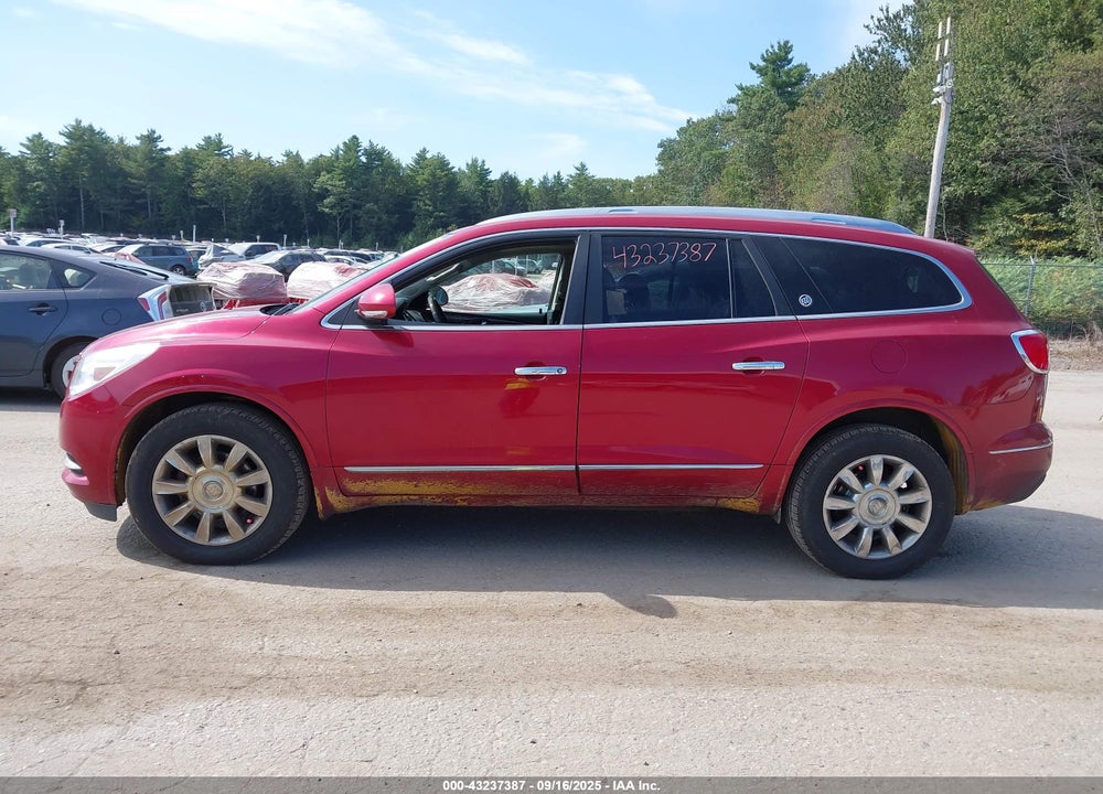 2014 BUICK ENCLAVE LEATHER VIN: 5GAKVBKD3EJ116382