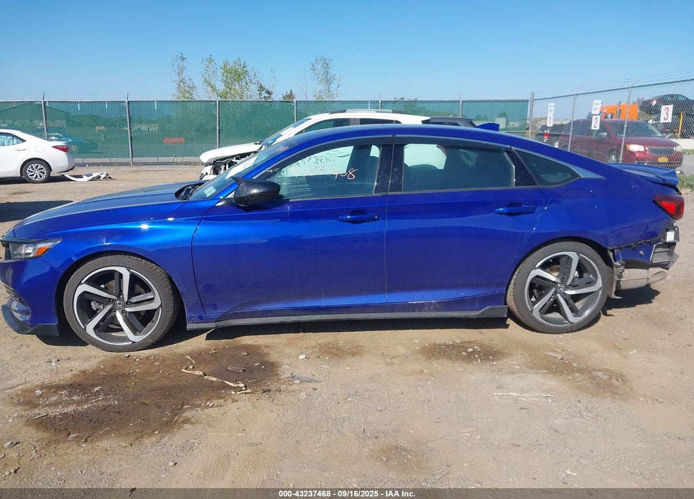 2019 HONDA ACCORD SPORT 2.0T VIN: 1HGCV2F31KA013995