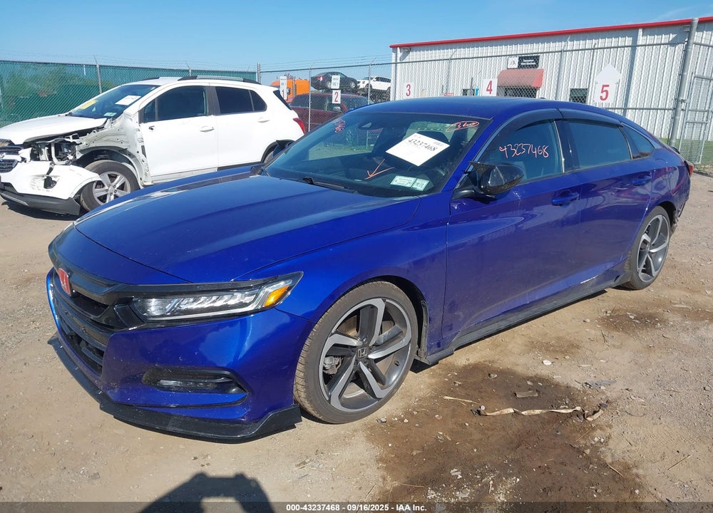 2019 HONDA ACCORD SPORT 2.0T VIN: 1HGCV2F31KA013995