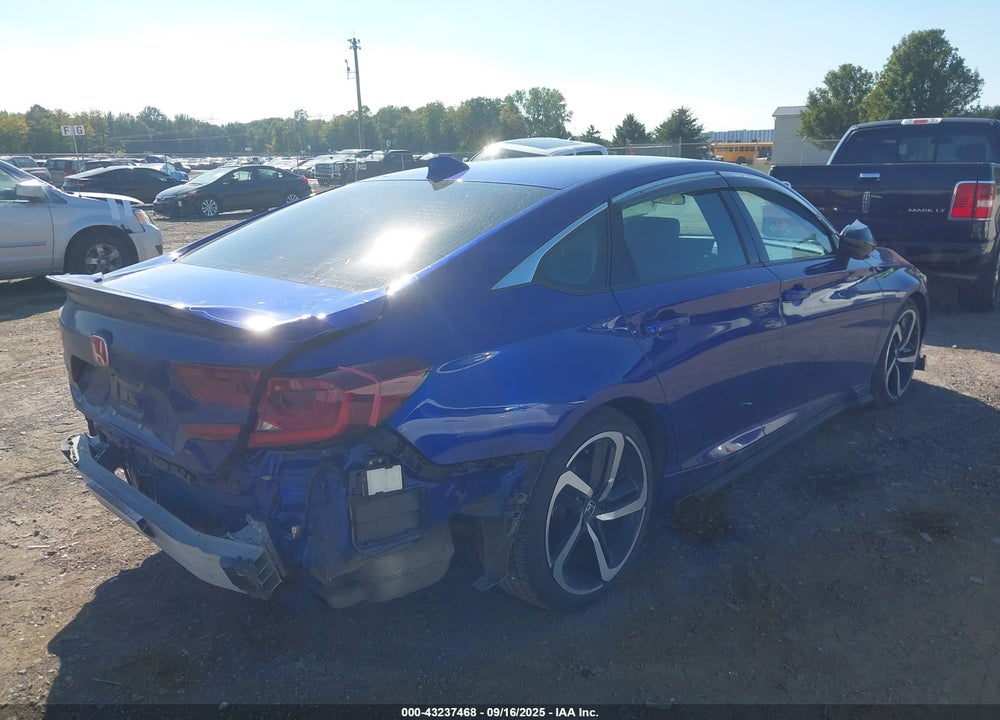 2019 HONDA ACCORD SPORT 2.0T VIN: 1HGCV2F31KA013995