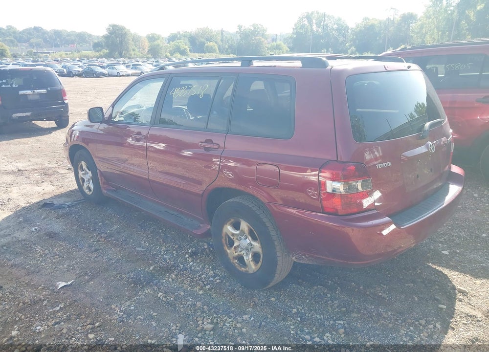 2005 TOYOTA HIGHLANDER VIN: JTEGD21A650117364