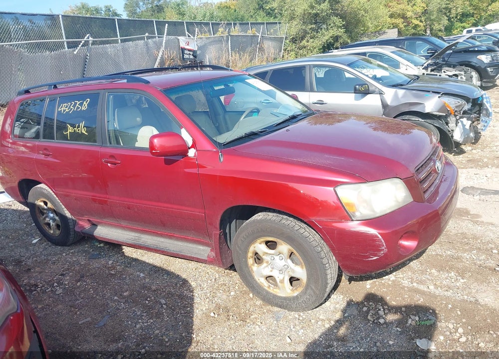 2005 TOYOTA HIGHLANDER VIN: JTEGD21A650117364