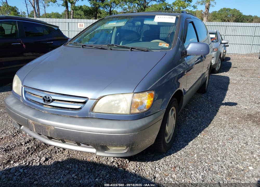 2003 TOYOTA SIENNA XLE VIN: 4T3ZF13C93U514558
