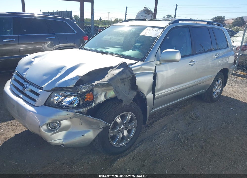 2006 TOYOTA HIGHLANDER V6 VIN: JTEGP21A560101181